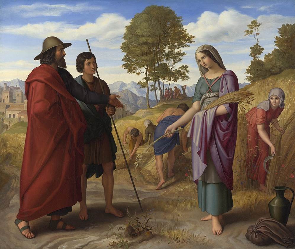 Ruth in the Field of Boaz von Carolsfeld